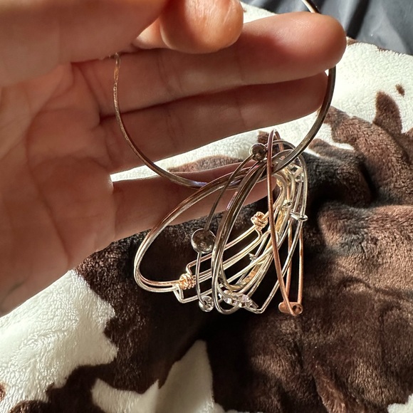 Lot of 8 DIY BANGLES Must bundle! 3 for $10 or 4 for $15 etc - Picture 2 of 4